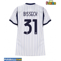 Inter Milan Yann Bisseck #31 Auswärtstrikot Frauen 2026-27 Kurzarm
